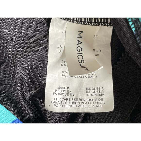 Magic Suit Swim One Piece Swimsuit Print Strappy Back Swimwear - Picture 9 of 10